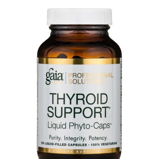 Gaia Herbs Professional Solutions Thyroid Support - 120 Liquid-Filled Capsules