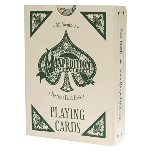 Maxpedition TACFIELDDECK Tactical Field Deck All Weather Playing Cards