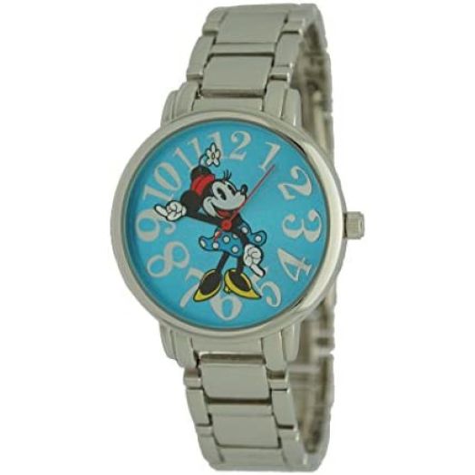 Disney #MN2122 Minnie Mouse Silver Women Watch