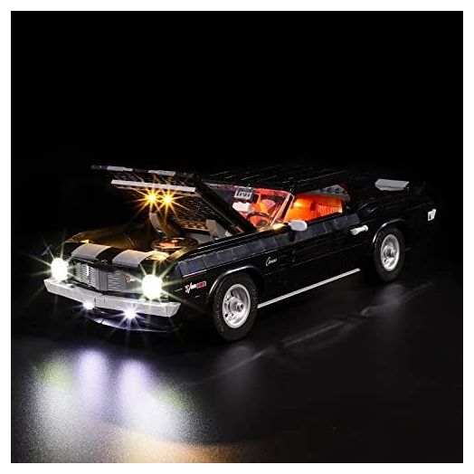 Lightailing Light for Lego-10304 Camaro-Z28 - Led Lighting Kit Compatible with Lego Building Blocks Model - NOT Included The Model Set