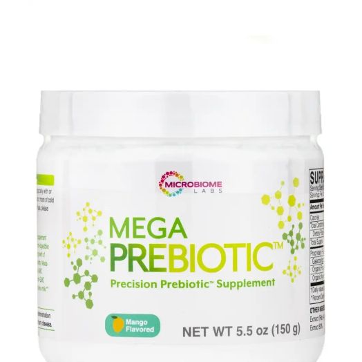 Microbiome Labs MegaPreBiotic Mango Flavored - 5.5 oz (150 Grams)