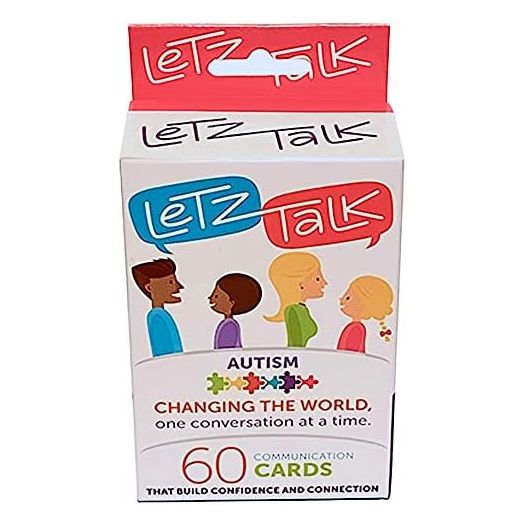 Conversation Cards for Kids with Autism or Aspergers - Learning & Education Toys, Communication Flash Cards, Family Card Games for Kids and Adults - Gift - Therapy Tool - 60 Cards