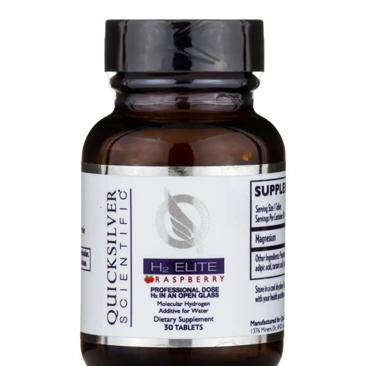 Quicksilver Scientific H2 Elite Raspberry - Effervescent - 30 Tablets