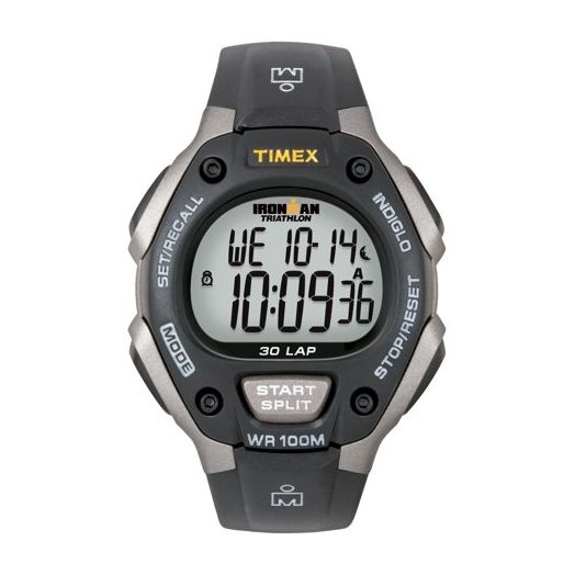 Timex Men's Ironman Classic 30 Full-Size Watch, Black Resin Strap