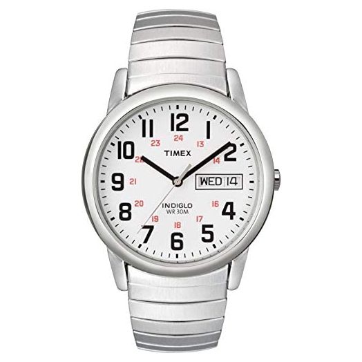 Timex Men's Easy Reader Day-Date Expansion Band Watch