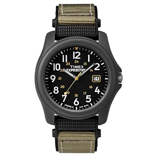 Timex Expedition Camper Nylon Strap Watch - Black