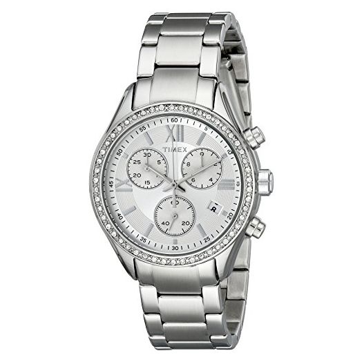 Timex Women's Miami Bracelet Watch with Swarovski Elements