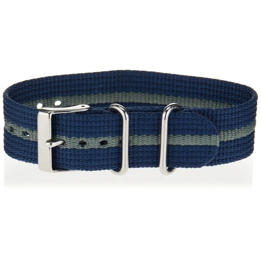 Timex Watch Bands TW7C06900GZ 20mm Double-Layered Nylon Strap Nylon Multi-Color Watch Strap