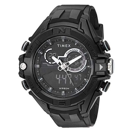 Timex Men's Guard DGTL Bold Combo Resin Strap Watch