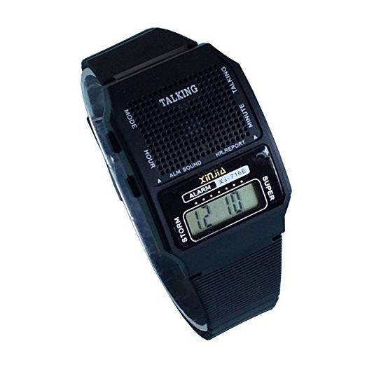 Spanish Talking Watch for The Blind and Elderly Digital Sport Wrist Watch (716US-TE)