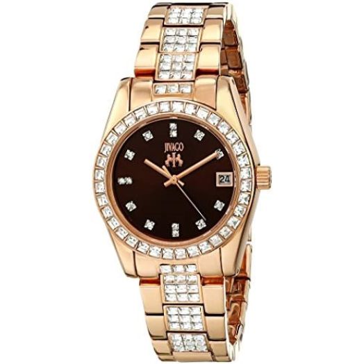 Jivago Women's JV6413 Magnifique Analog Display Quartz Rose Gold Watch