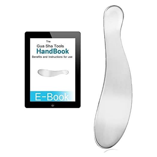Gua Sha Tools, Guasha Tool Medical Grade Stainless Steel Gua-Sha Scraping Massage Board Sidekick Tool Iastm