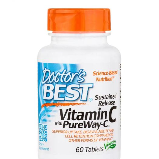 Doctor's Best Vitamin C with PureWay-C (Sustained Release) - 60 Tablets