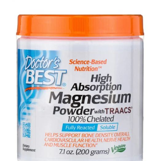 Doctor's Best High Absorption Magnesium Powder - 7.1 oz (200 Grams)