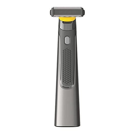 MicroTouch SOLO Titanium, Rechargeable Beard & Body Razor that Trims, Edges, Shaves, and Grooms