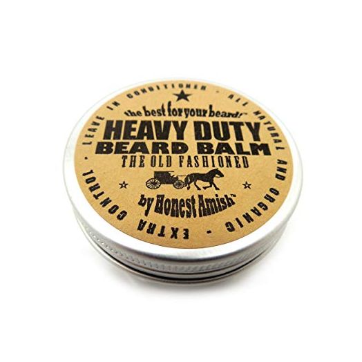 Honest Amish - Heavy Duty Beard Balm - 2 Ounce - Beard Conditioner