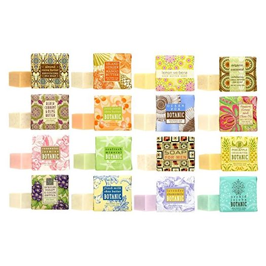 Greenwich Bay Trading Company Soap Sampler 16 pack of 1.9oz bars - Bundle 16 items