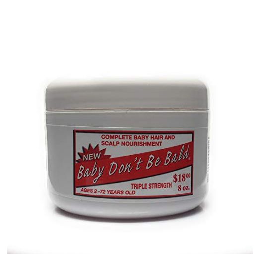 Baby Don't Be Bald Hair & Scalp Nourishment Triple Strength (Red) 8 Oz.