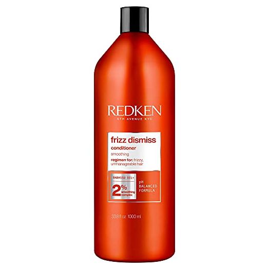 Redken Frizz Dismiss Conditioner | Weightless Frizz Control | Anti Frizz for Smoother Hair | Sulfate Free