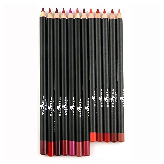 12pc Italia Deluxe Ultra Fine Lip Liner set of 12 color