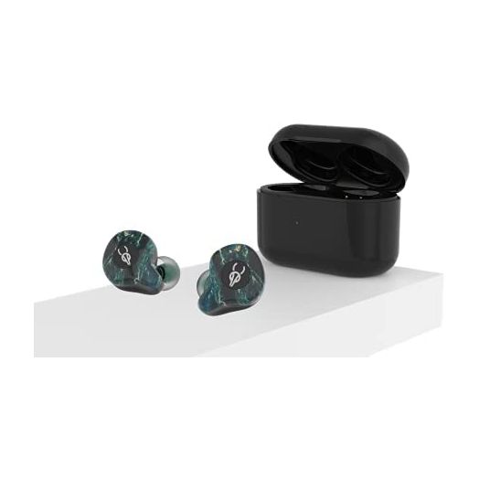 Sabbat E12 3D Clear Sound True Wireless Earbuds Blutooth 5.2 TWS Stereo Earphones A week's Endurance with Built-in Mic and Charging Case for iPhone, Samsung, iPad, Android(Dream Stone)