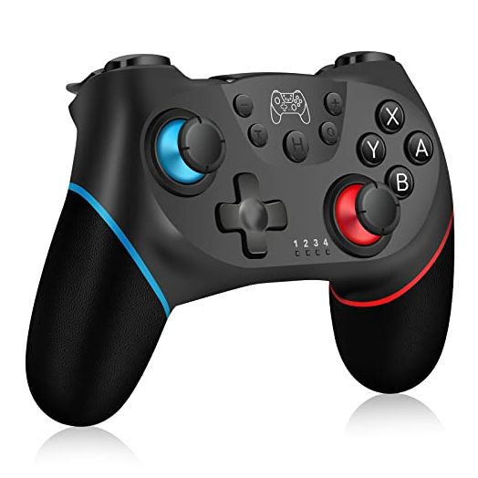 Switch Controller for Nintendo, Wireless Pro Controller for Nintendo Switch/Switch Lite, Switch Remote Controller Gamepad Joystick, Turbo and Dual Vibration
