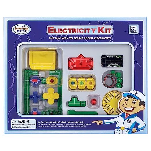 Electricity Kit for Kids, Build Electric Circuits, STEM Educational Toy