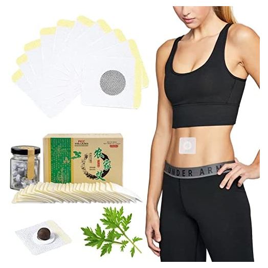 Effective Ancient Belly Pellet Healthy Herbal Tummy Pellets Mugwort Navel Sticker (30)