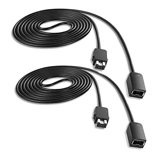 2-Pack SNES Classic Controller Extension Cable 10Ft, Extension Power Cord for 2017 & 2016 Mini Versions of Super Nintendo and NES [Classic Edition] & [Nintendo Classic Mini] & Wii U