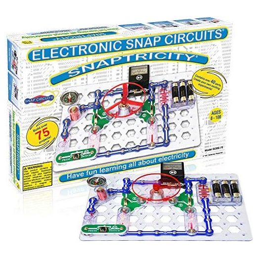 Snap Circuits Snaptricity, Electronics Exploration Kit (Stem Building), for Kids 8+
