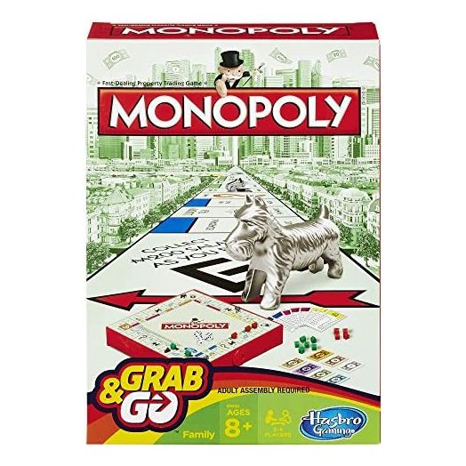 Monopoly Grab and Go Game (Travel Size)