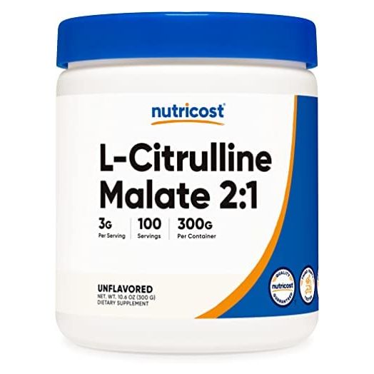 Nutricost L-Citrulline Malate (2:1) Powder (300 Grams)