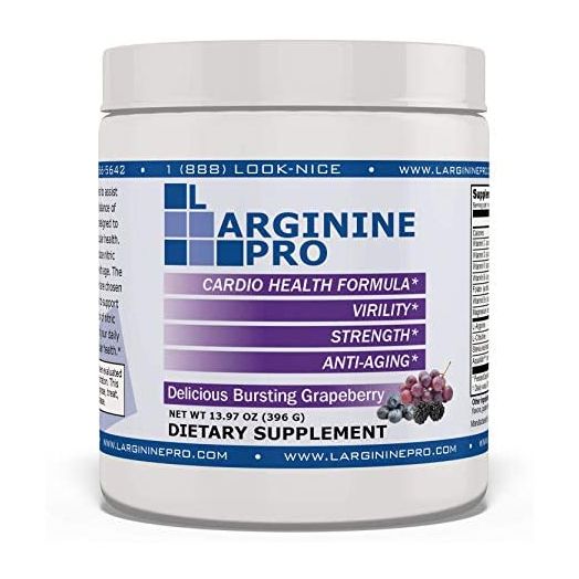 L-arginine Pro, 5, 500mg of L-arginine Plus 1, 100mg L-Citrulline