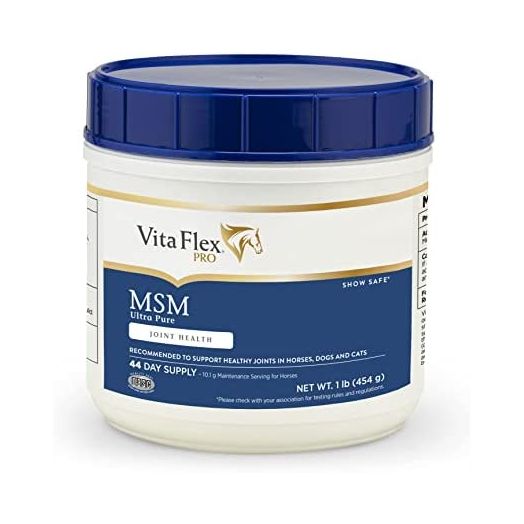 Vita Flex Pro MSM Joint Supplement | Odorless | For Horses, Ponies, Dogs and Cats | 1 lb (3000093)