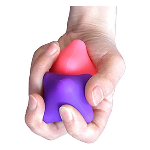 LOLBUY Hand Massage Exercise Therapy Balls, Trigger Point Reflexology Ball