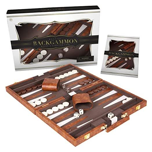 Crazy Games Backgammon Set, Medium