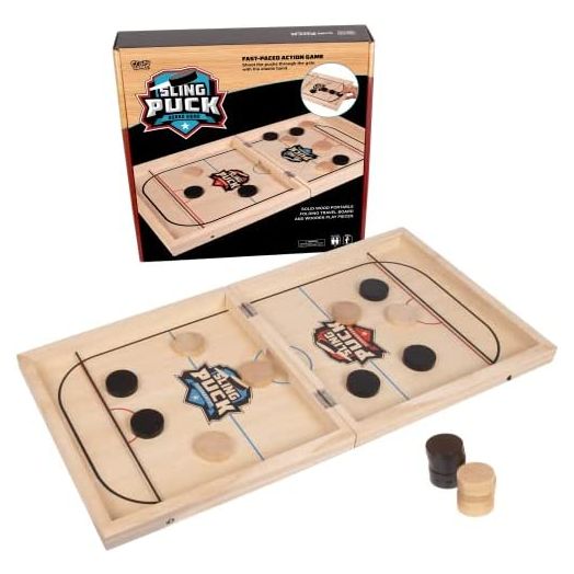 Crazy Games AST Sling Puck Game I Sling Games Fast Sling Puck Table Game I Super Winner Sling Puck Board Game