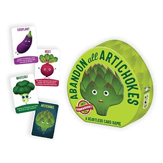 Gamewright, Abandon All Artichokes, A Heartless Card Game