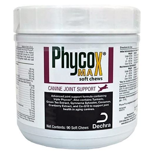 CentralAthena Phycox MAX Soft Chews (90 Count), New Avtive!!!