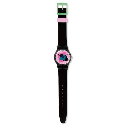 Swatch Crazy Square Unisex Watch GA109