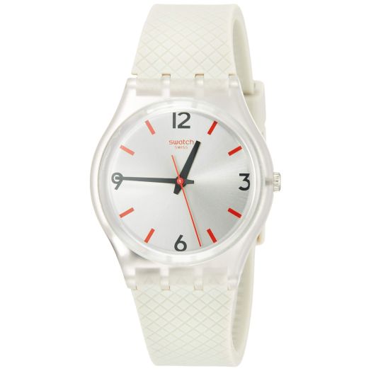 Swatch Perlato Quartz Movement Beige Dial Men's Watch GE247