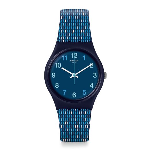 Swatch Trico'blue Blue Dial Ladies Watch GN259