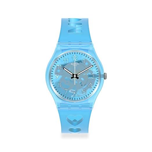Swatch Analog GZ353, Blue, Strip, Blue, Strip