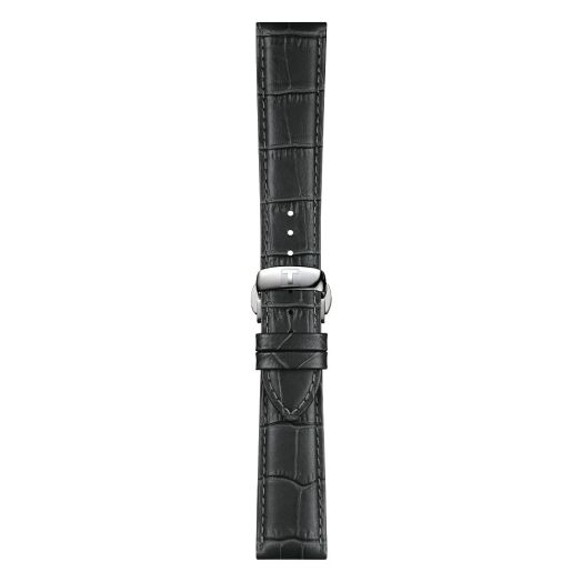 Tissot T852045750 21mm Lug Grey Leather Strap