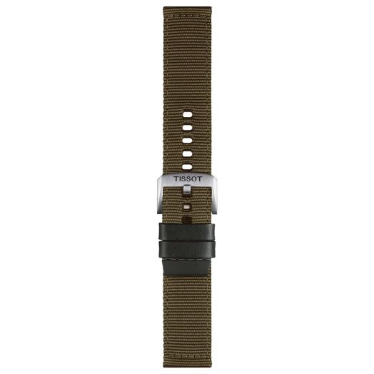 Tissot T852046756 22mm Lug Green NATO Strap