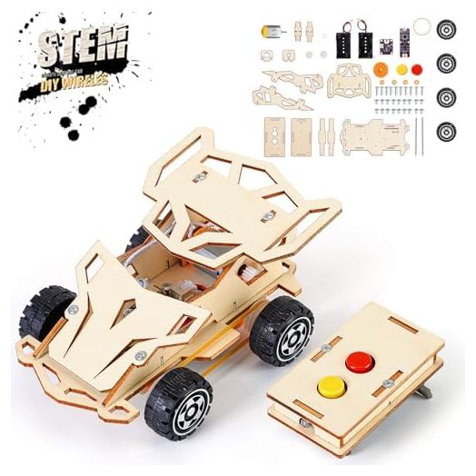 EDUJOY Kids Toys for 6 7 8 9 10 Year Old Boys Gifts,STEM Projects Science Kits Crafts for Kids Ages 8-12,DIY Model Cars Kit Educational Building Toys for 6 8 10 Year Old Boys Toys Age 6-8-10-12, Teen