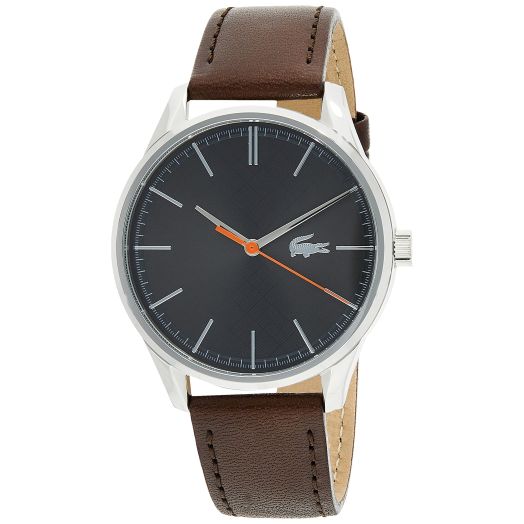 Lacoste Men's Analogue Quartz Watch with Leather Strap 2011045