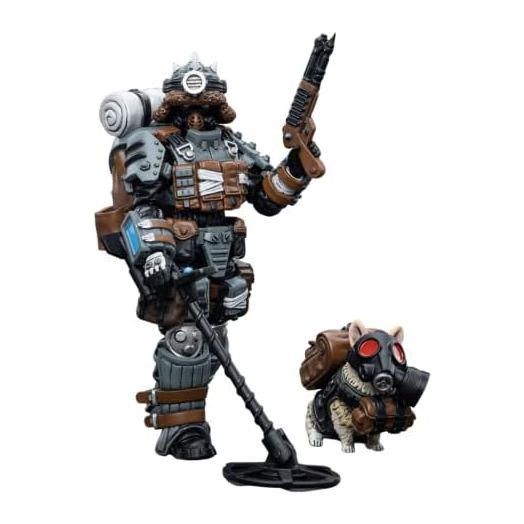 JoyToy 1/18 Action Figure Battle for The Stars Wasteland-Simeon Spud Collection Model, 4 inch