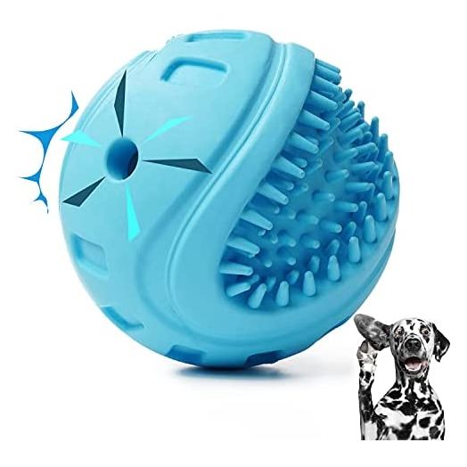 Dog Toys for Small Medium Large Dogs, Indestructible Dog Chew Toys for Aggressive Chewers, Tough Rubber Dog Chew Toys for Aggressive Chewers Teething, Training
