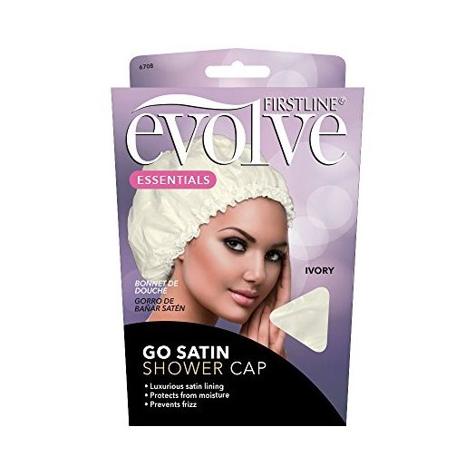 Firstline® Evolve® Go Satin Shower Cap - Ivory